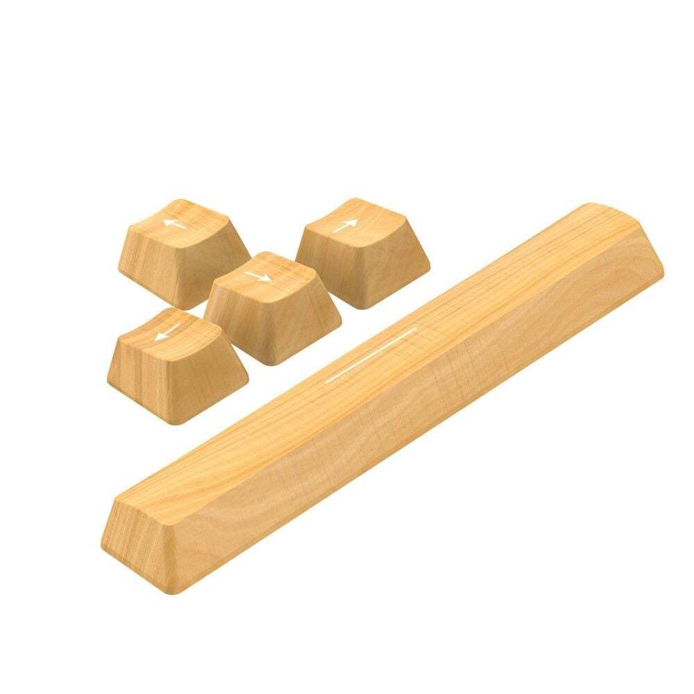Gold Accent  Keycap Set - 5 Piece Arrow Keys and Spacebar Kit